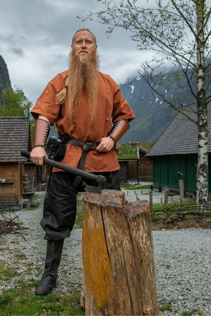 Viking tunic Uhtred, red