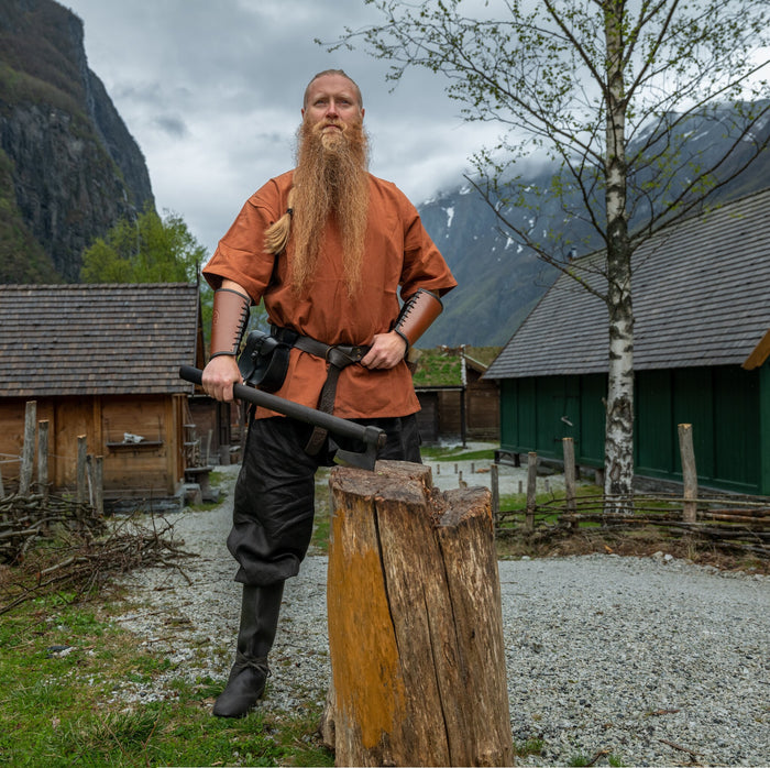 Viking tunic Uhtred, red