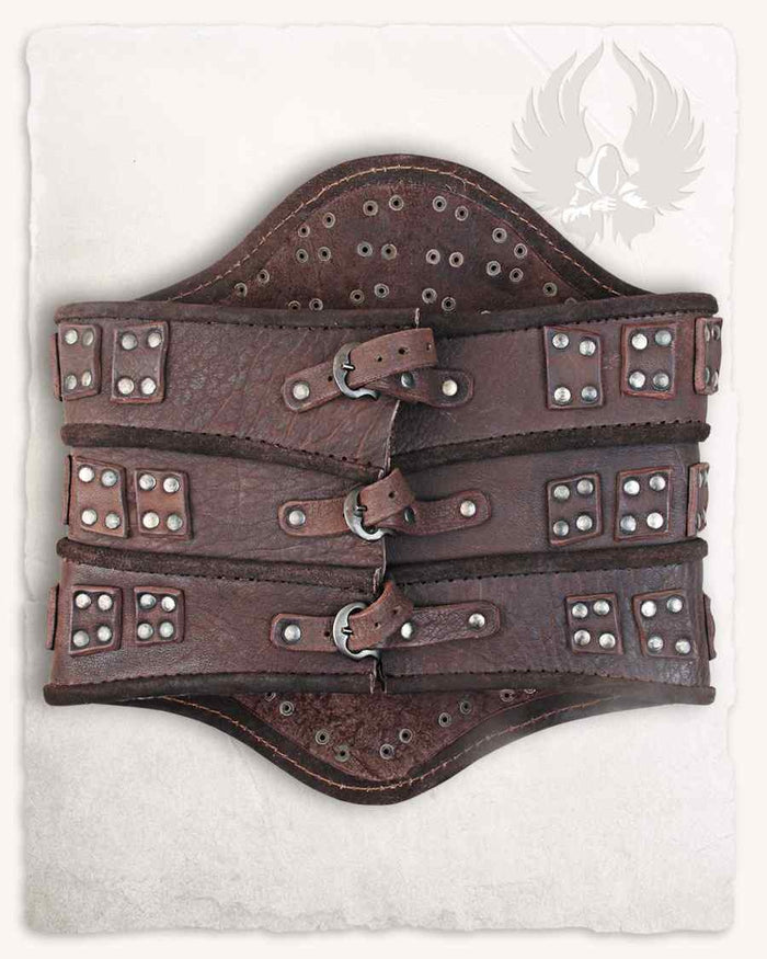 Evandra corset, brown
