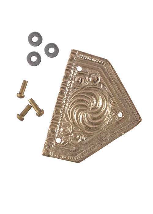 Roman belt end 3rd century AD