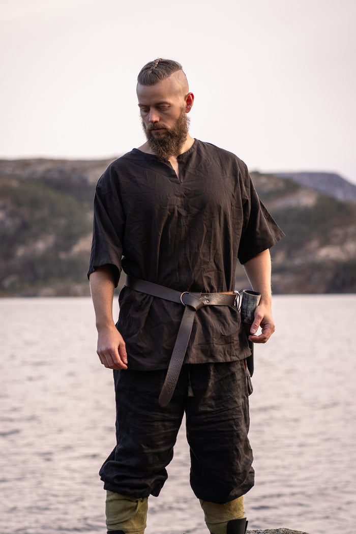 Viking tunic Uhtred, brown