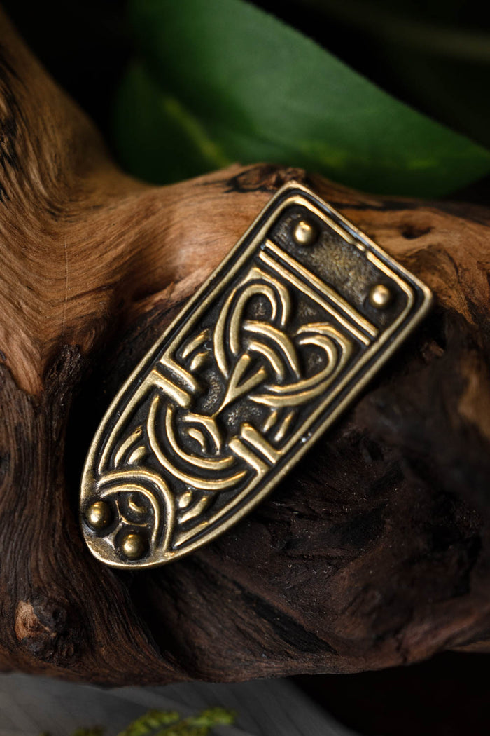 Anglo-Saxon belt end