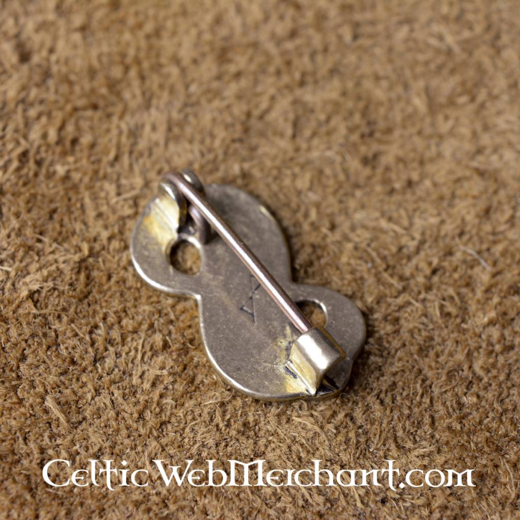 Frankish eagle fibula, bronze