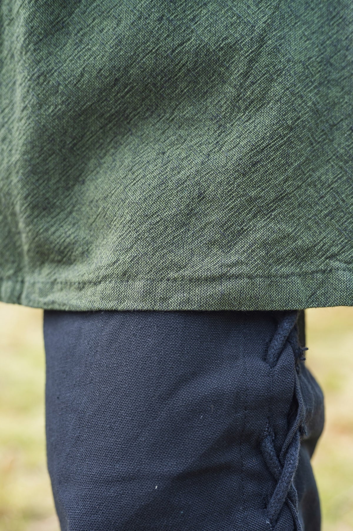 Celtic tunic, short sleeves, green