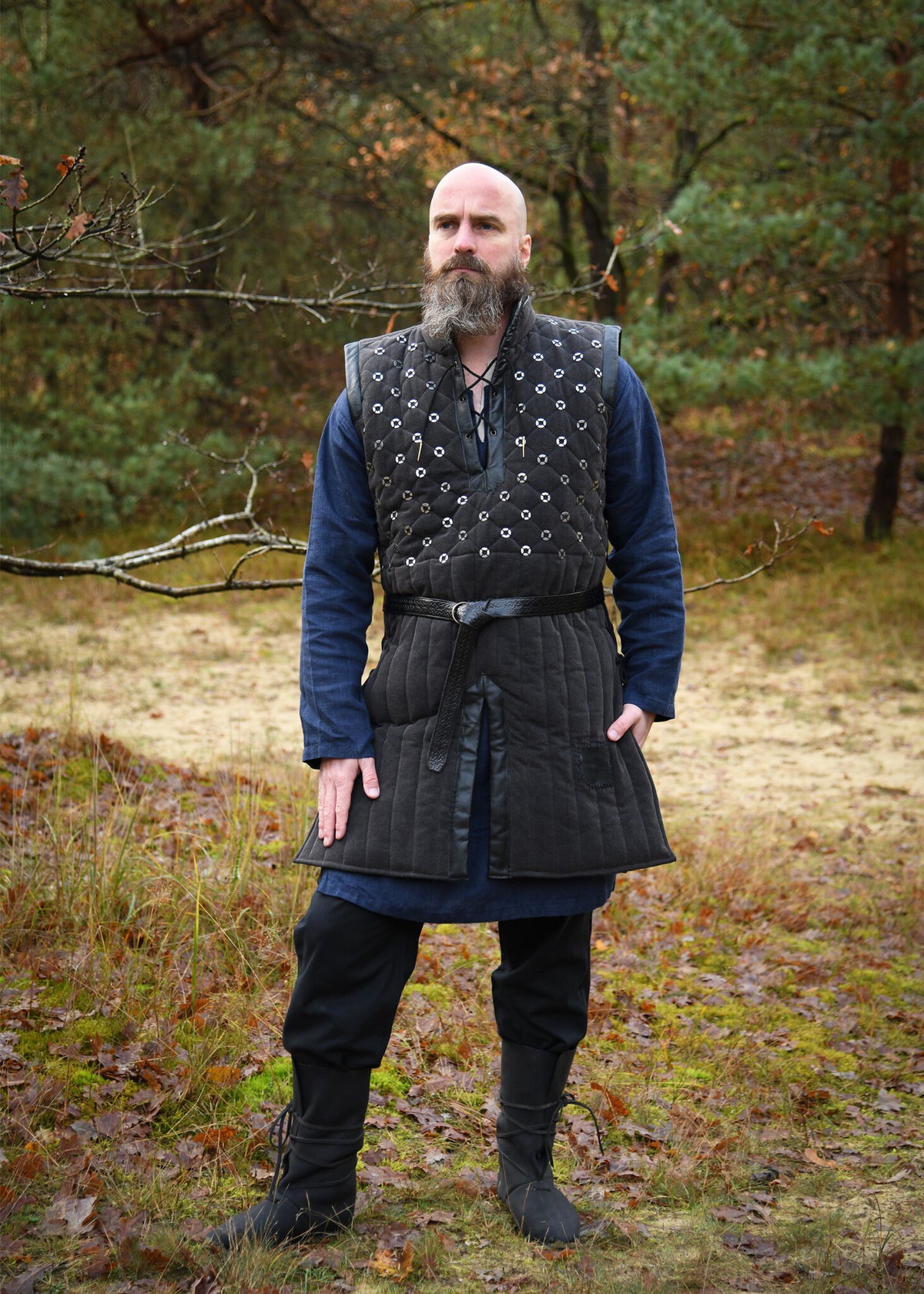 Viking boots Oseberg, black