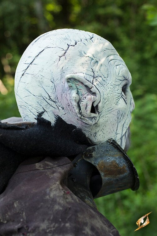 Mask white Orc