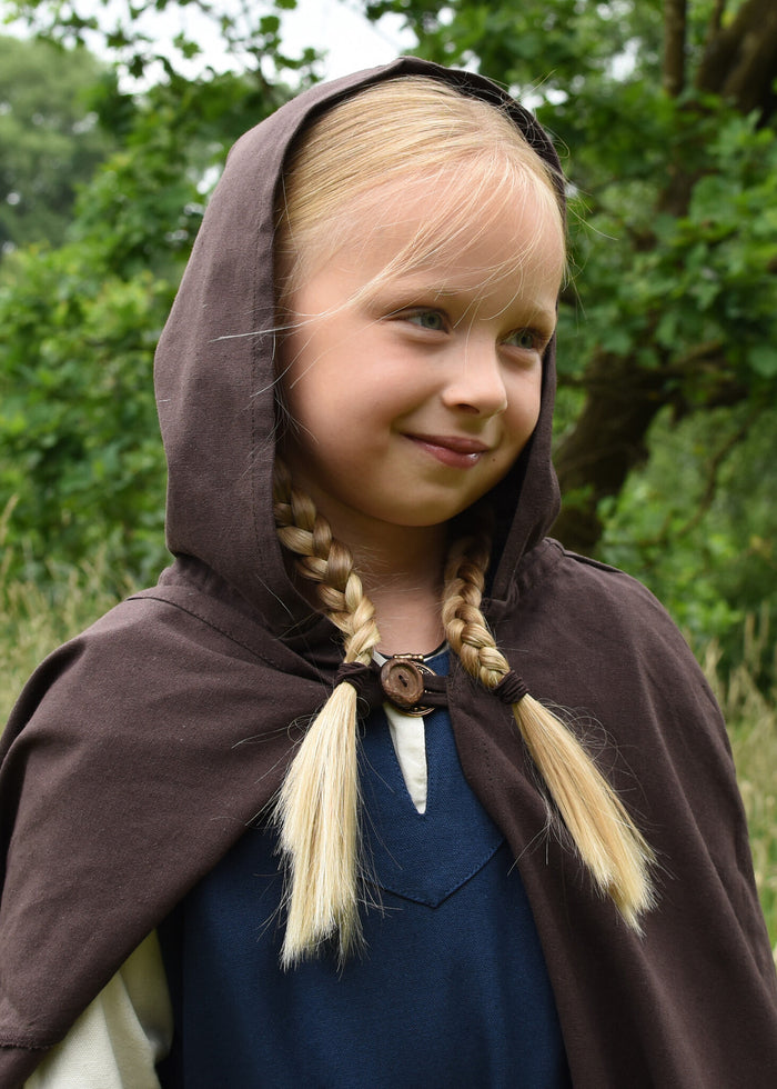 Kids cloak Arthur, brown
