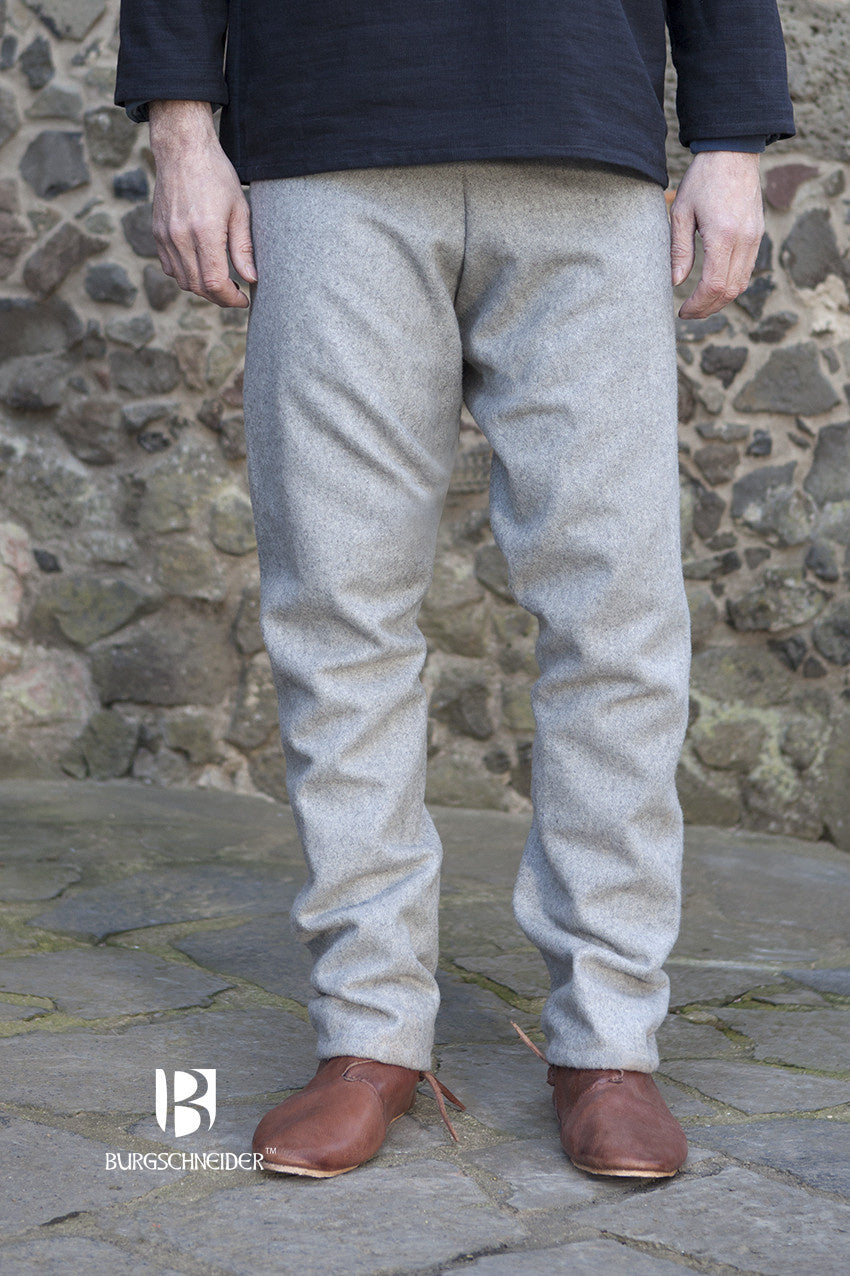 Thorsberg trousers Fenris, wool blend, grey