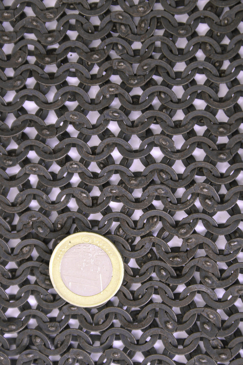 1 kg ringbrynjerings, platta ringar – kilformade nitar, 8 mm