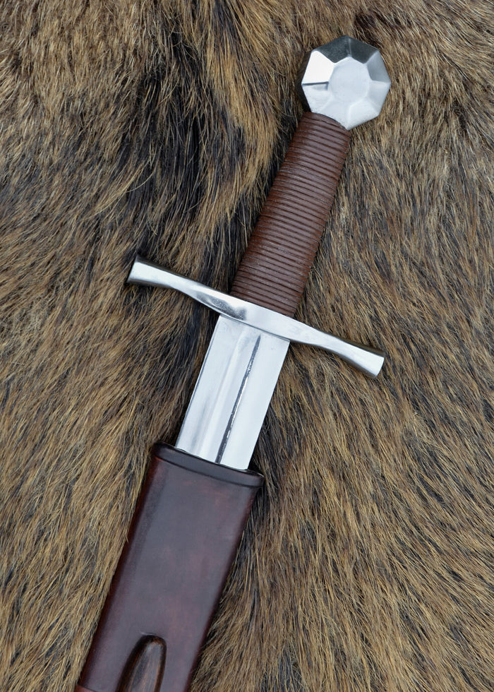 English single-handed sword, 13th century, semi-sharp