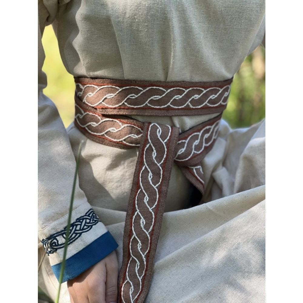 Viking belt Elina, 235 cm, brown