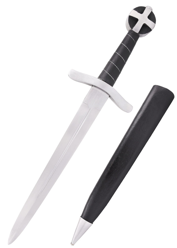 Crusader dagger Jerusalem, semi-sharp
