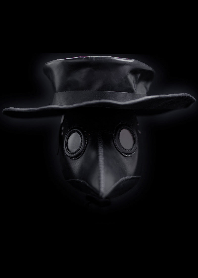 Pest doctor set, black