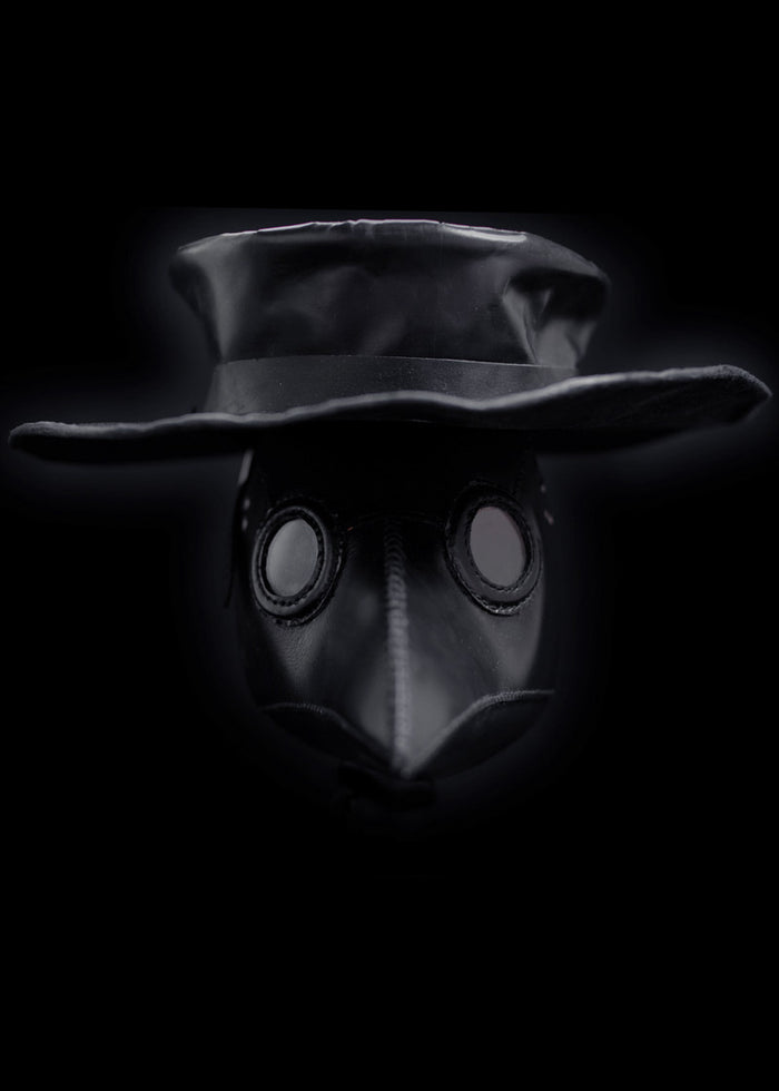 Pest doctor set, black