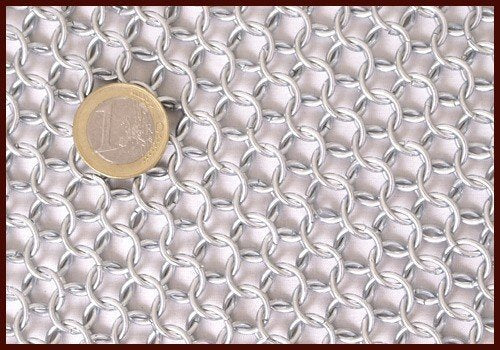 Haubergeon, unriveted, galvanized 9 mm