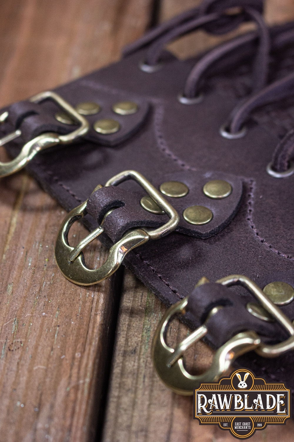 Wylean Bracers Pair - Brown