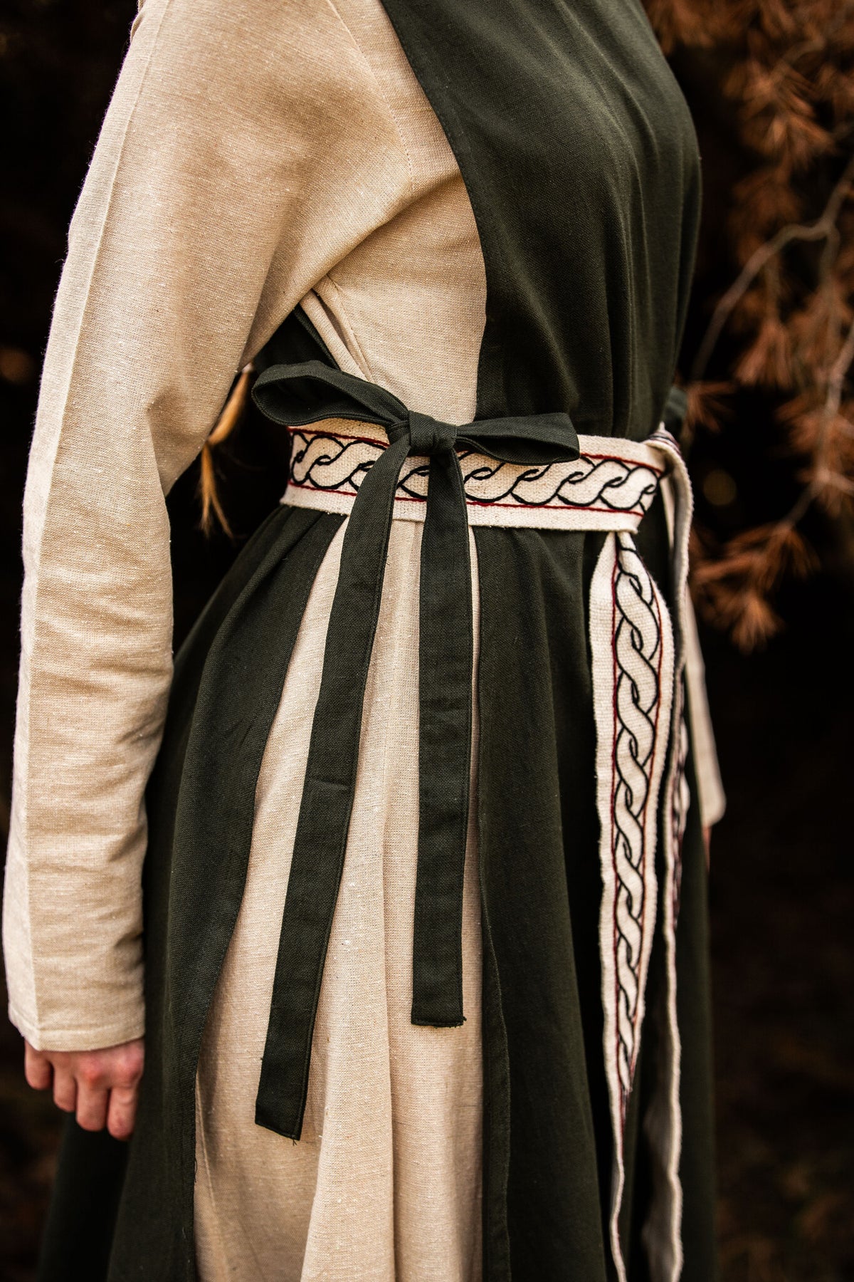 Surcoat Sigrid, green