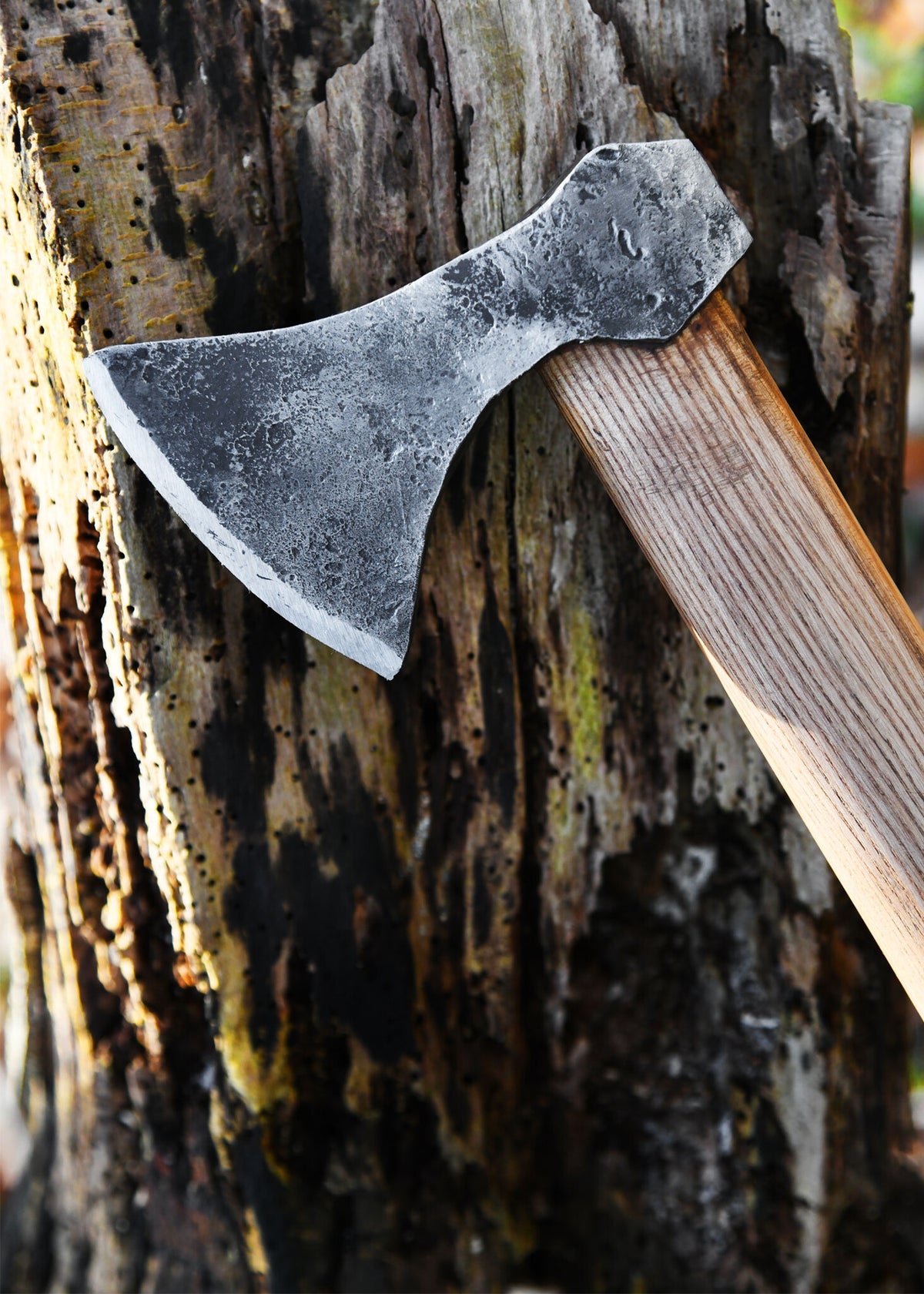 Viking Axe, Hand-Forged Steel, Type G, semi-sharp
