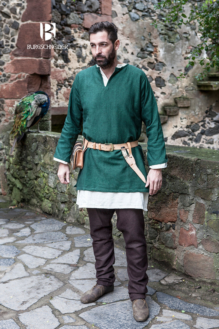 Viking tunic Erik, green