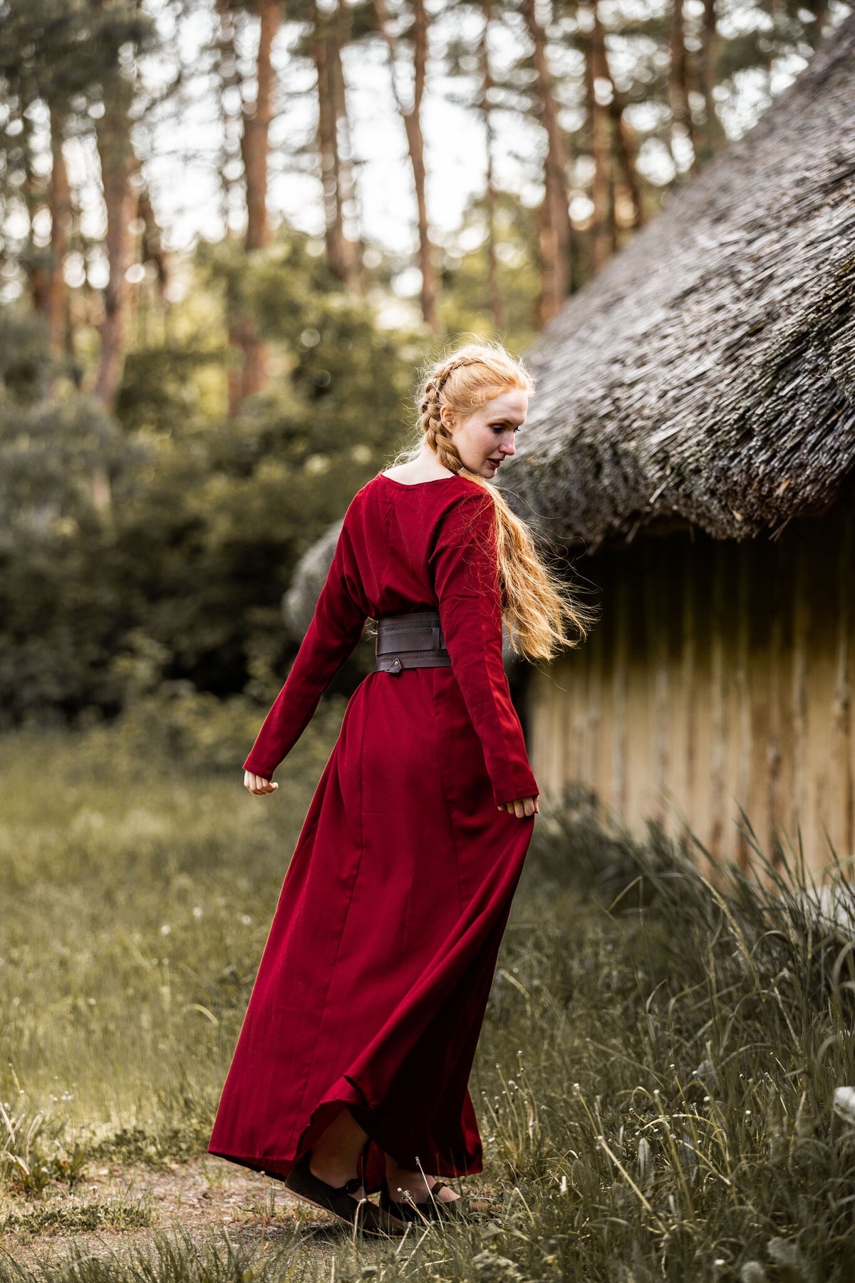 Dress Mary, red