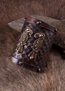 Armband Huginn & Muninn, leer