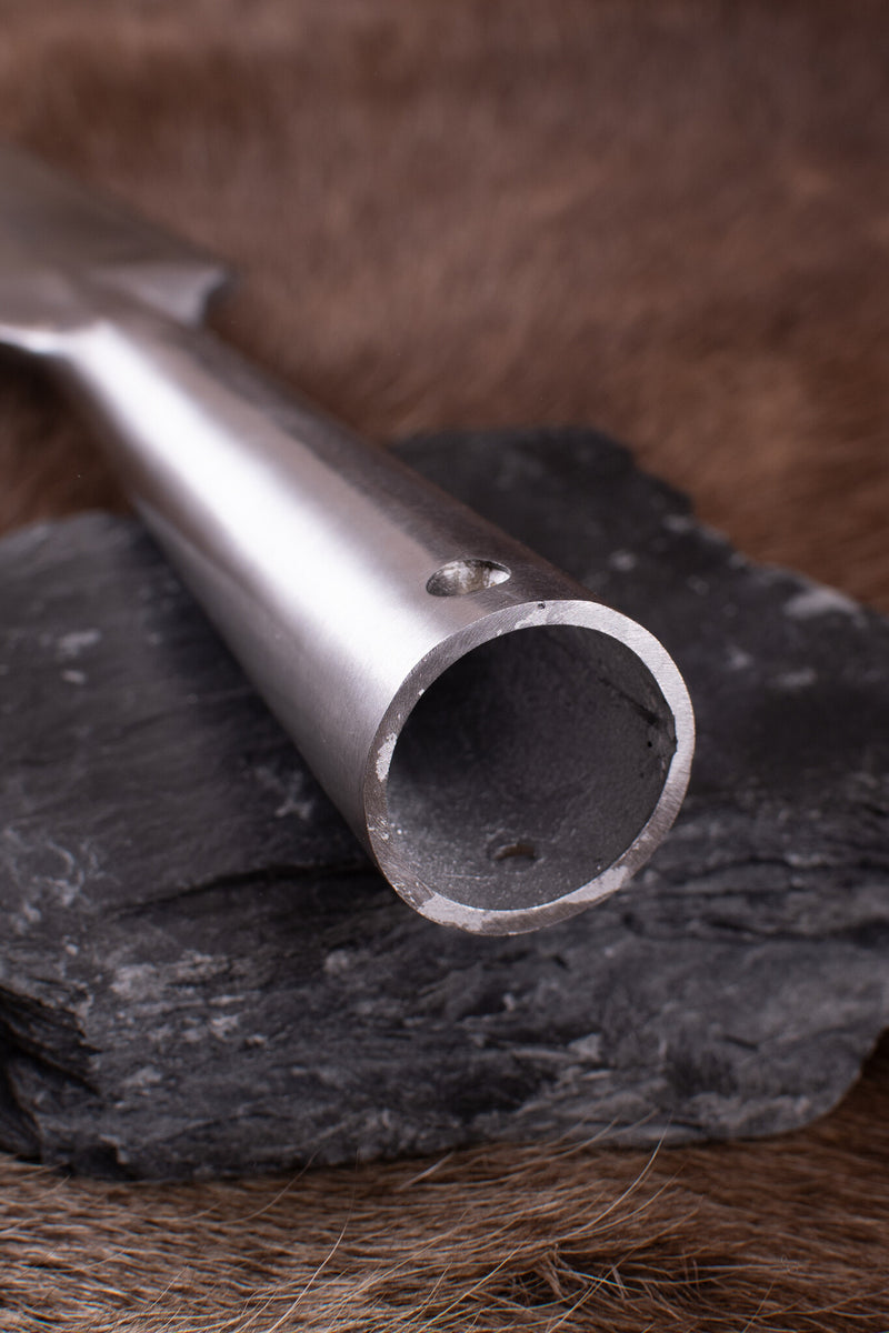 Medeltida spjutspets, ca 40 cm, halvscharp