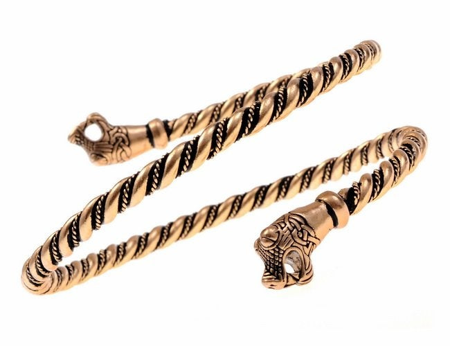 Oseberg upper bracelet, bronze