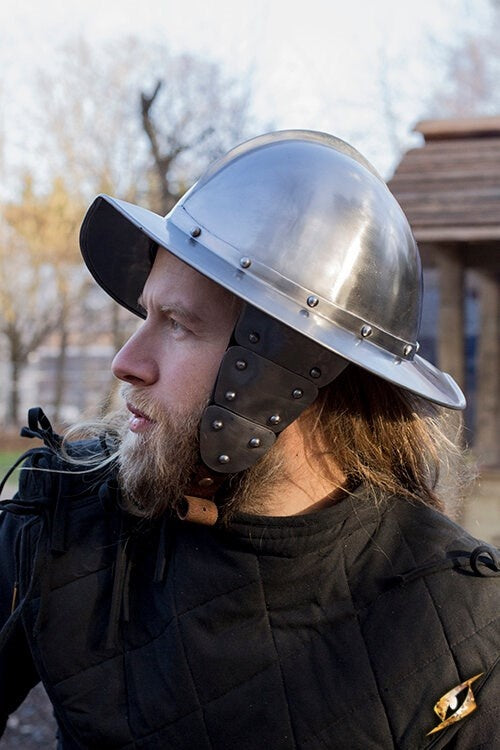 17th century morion, pikeman’s pot, 1.0 mm