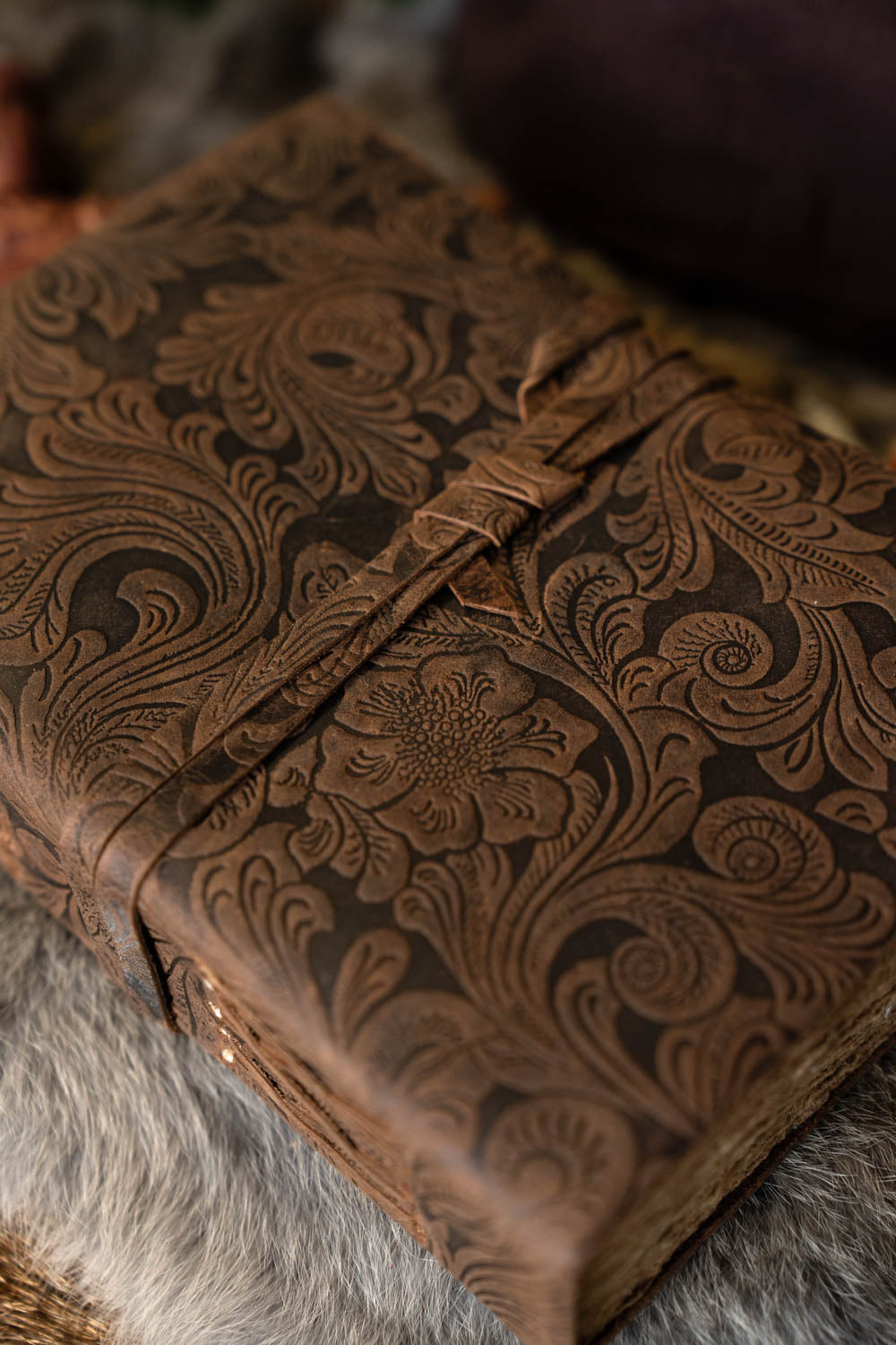 Vintage leather book Cordoba