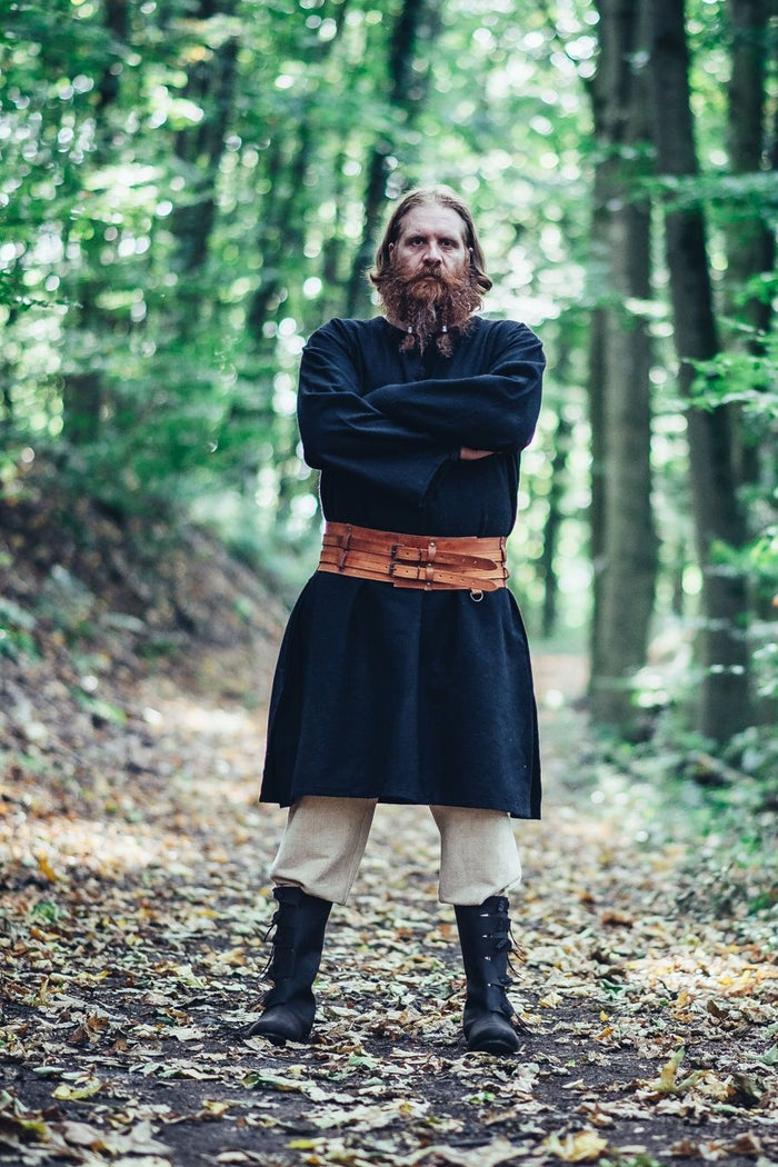 Medieval tunic Mainard, black