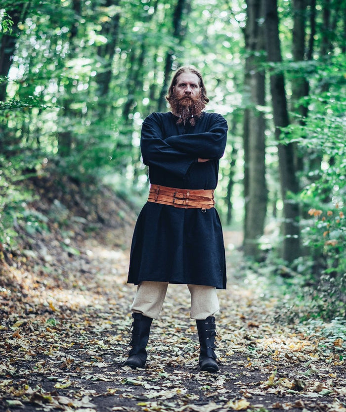 Medieval tunic Mainard, black