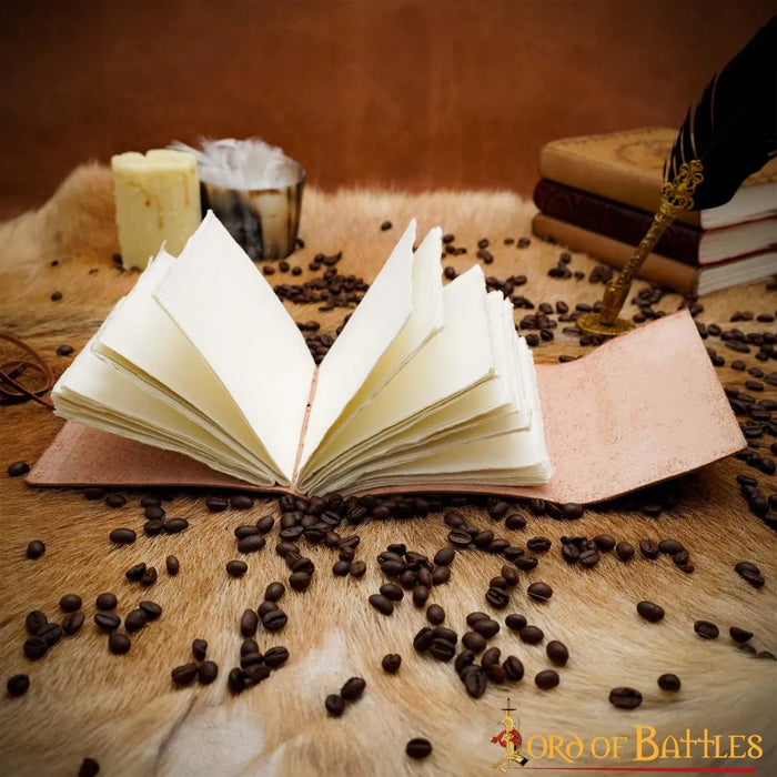 Leather journal knight