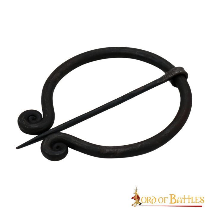 Horseshoe fibula with spirals, iron