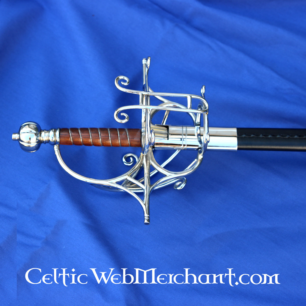 Rapier 16th century with scabbard, semi-sharp