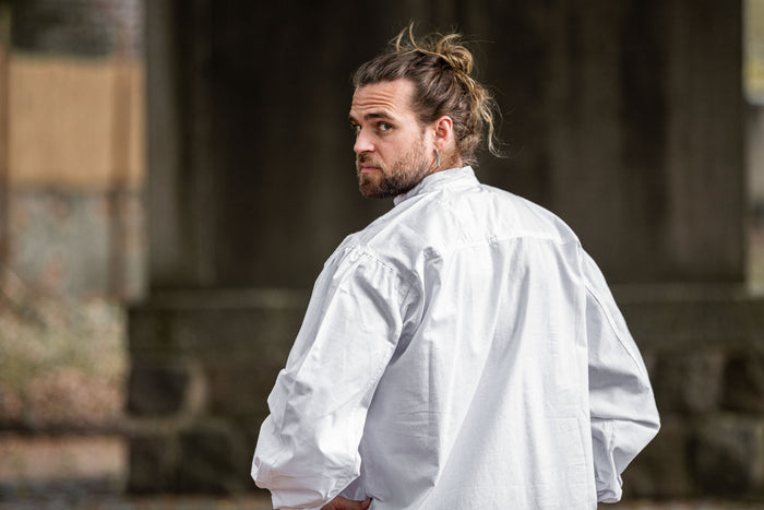 Medieval shirt Dagwin, white
