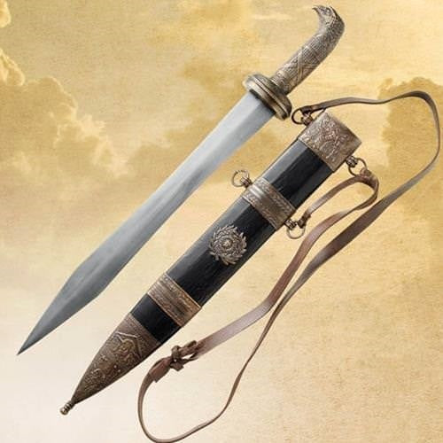 Roman 3rd century gladius Ravenna, semi-sharp