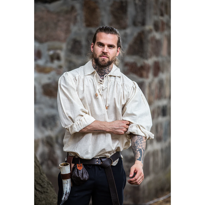 Arn Shirt, early 17th century, cream
