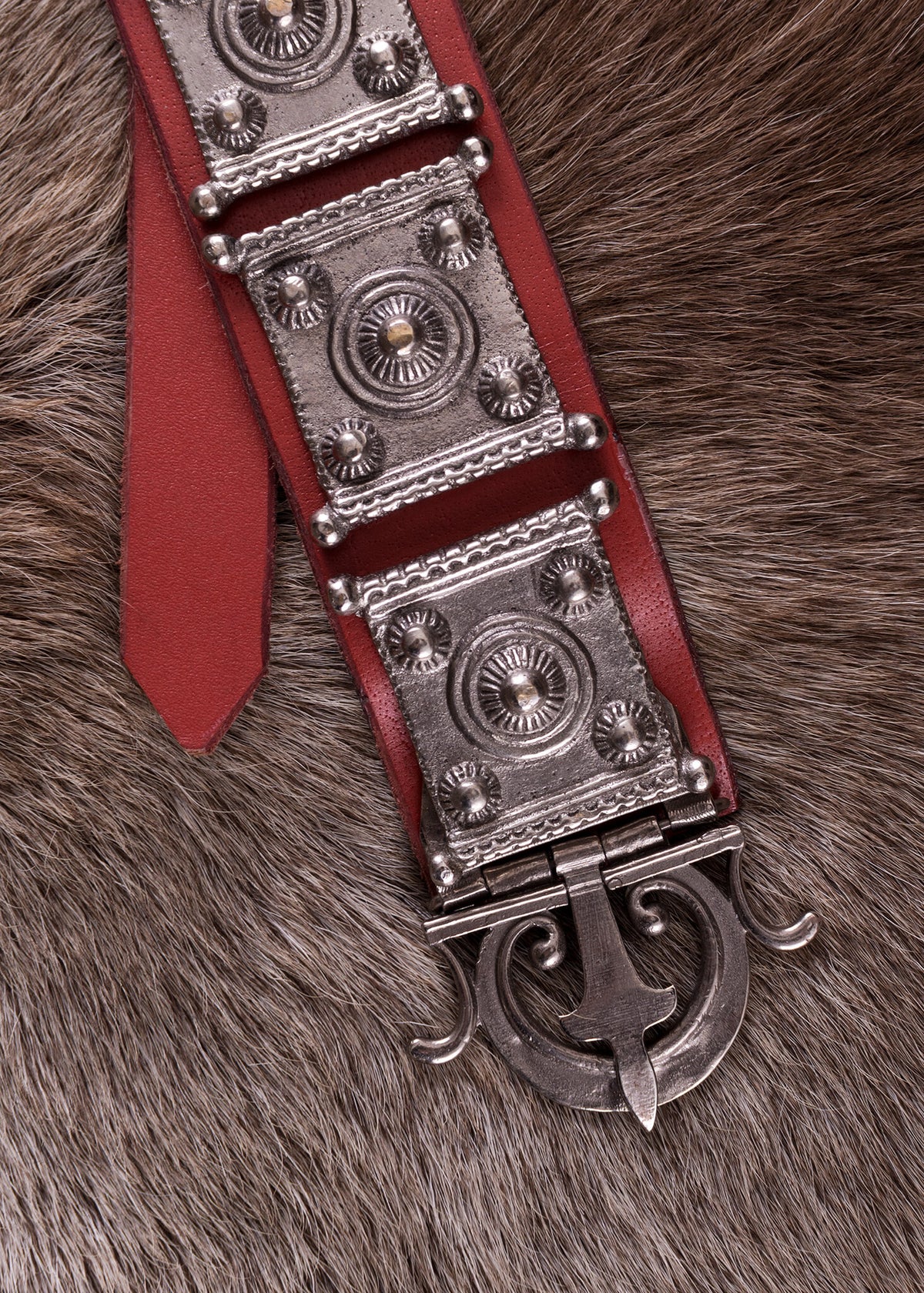 Roman cingulum Mainz, red, 134 cm
