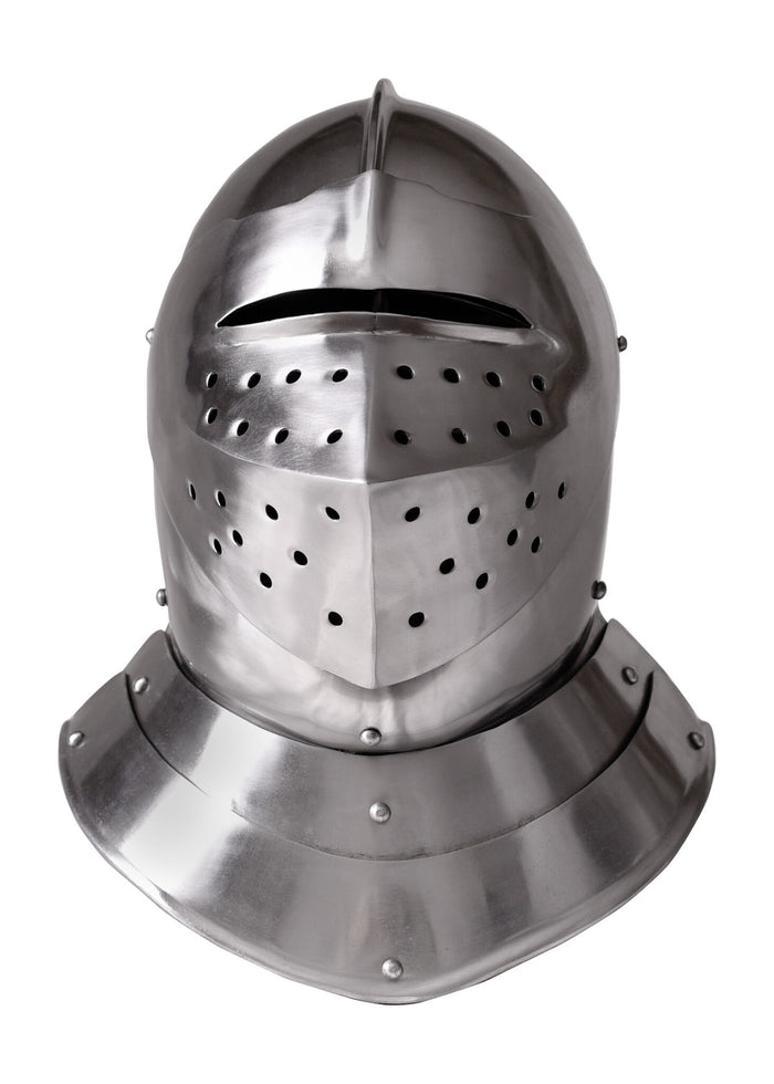 Early 16th century closed helm, 1–1.2 mm