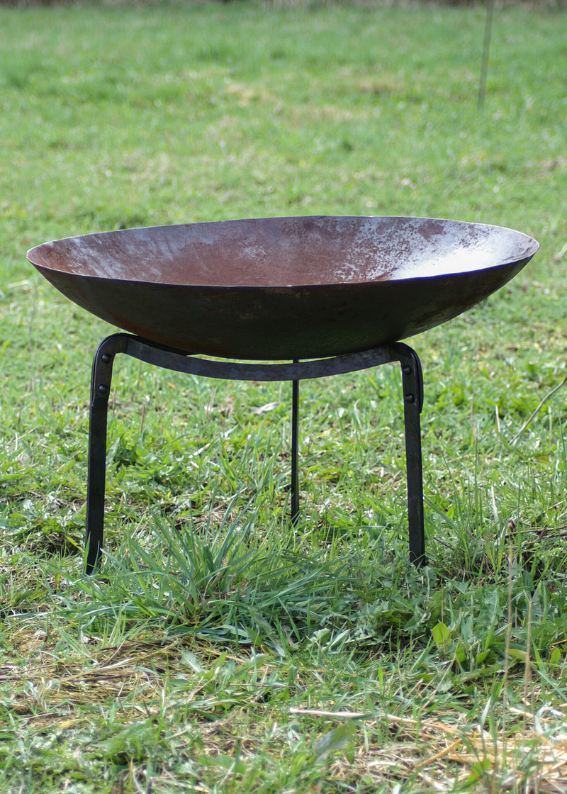 Soporte para plancha de fuego de campamento