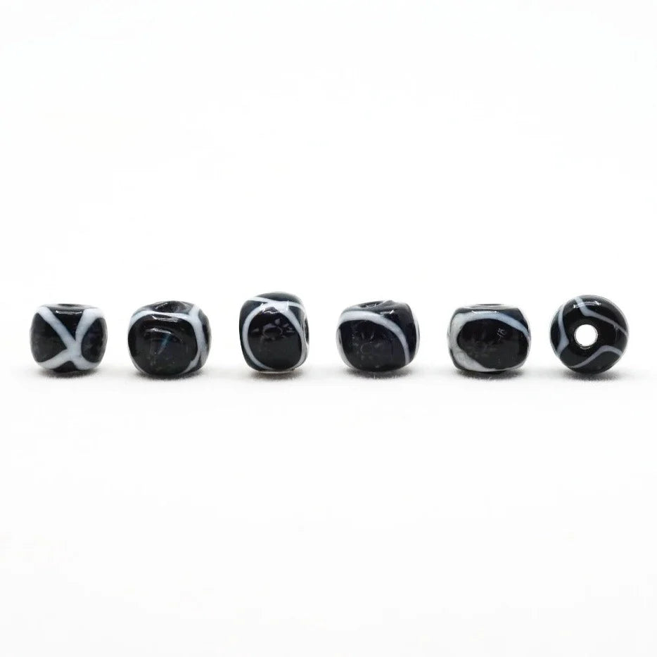 Viking glass beads, Finland, 5 pieces