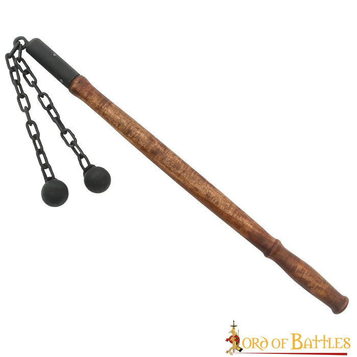 Double medieval flail, semi-sharp