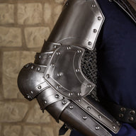 Vambraces, arm armour Balthasar, 1.2 mm