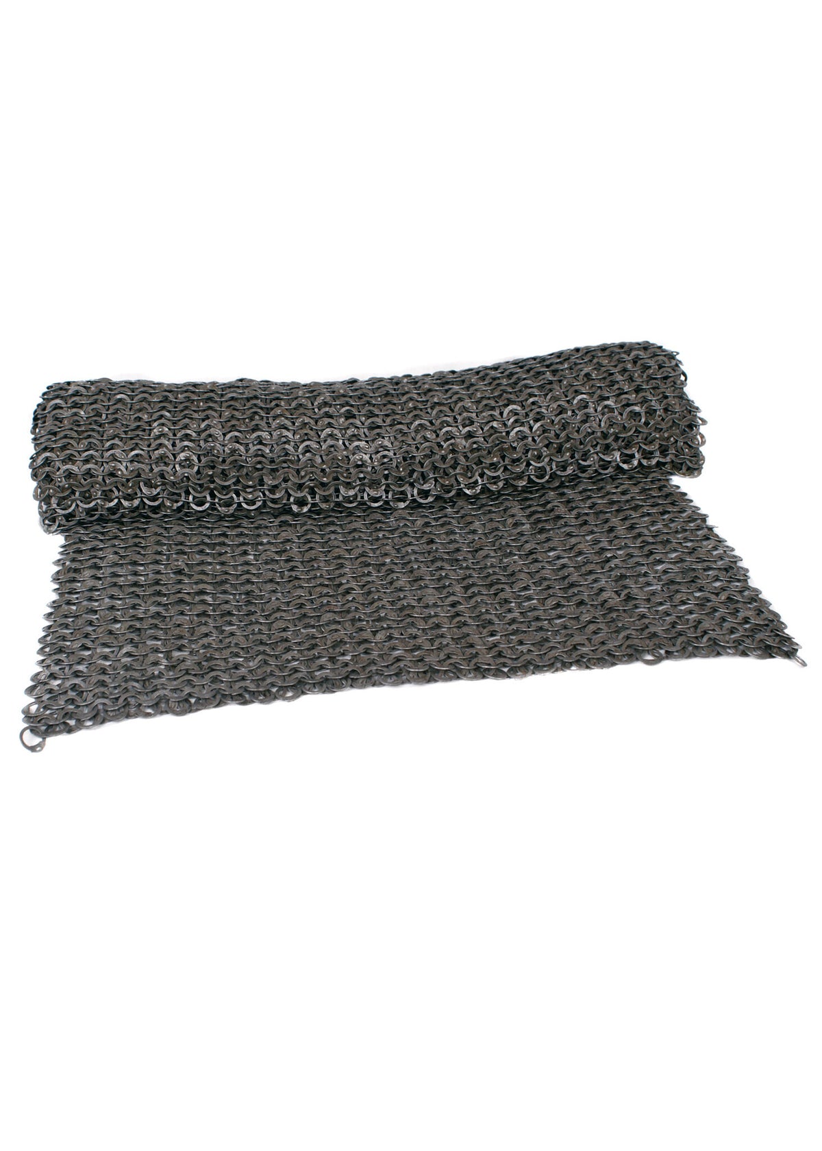 Chainmail skirt gousset, flat rings - round rivets, 8 mm