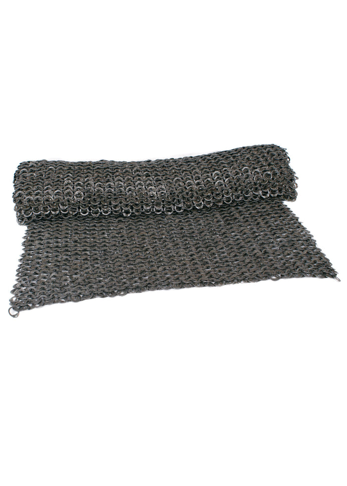 Chainmail skirt gousset, flat rings - round rivets, 8 mm
