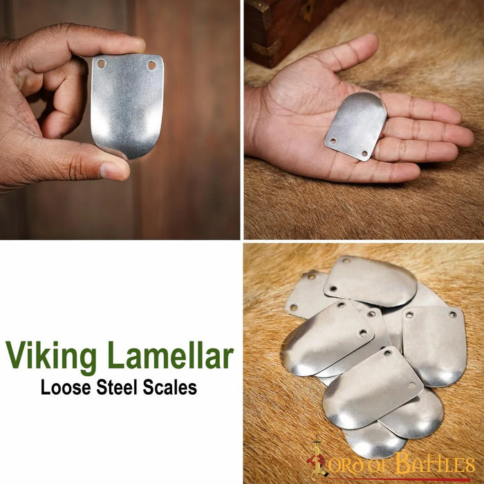 Early Medieval scale armour, 100x
