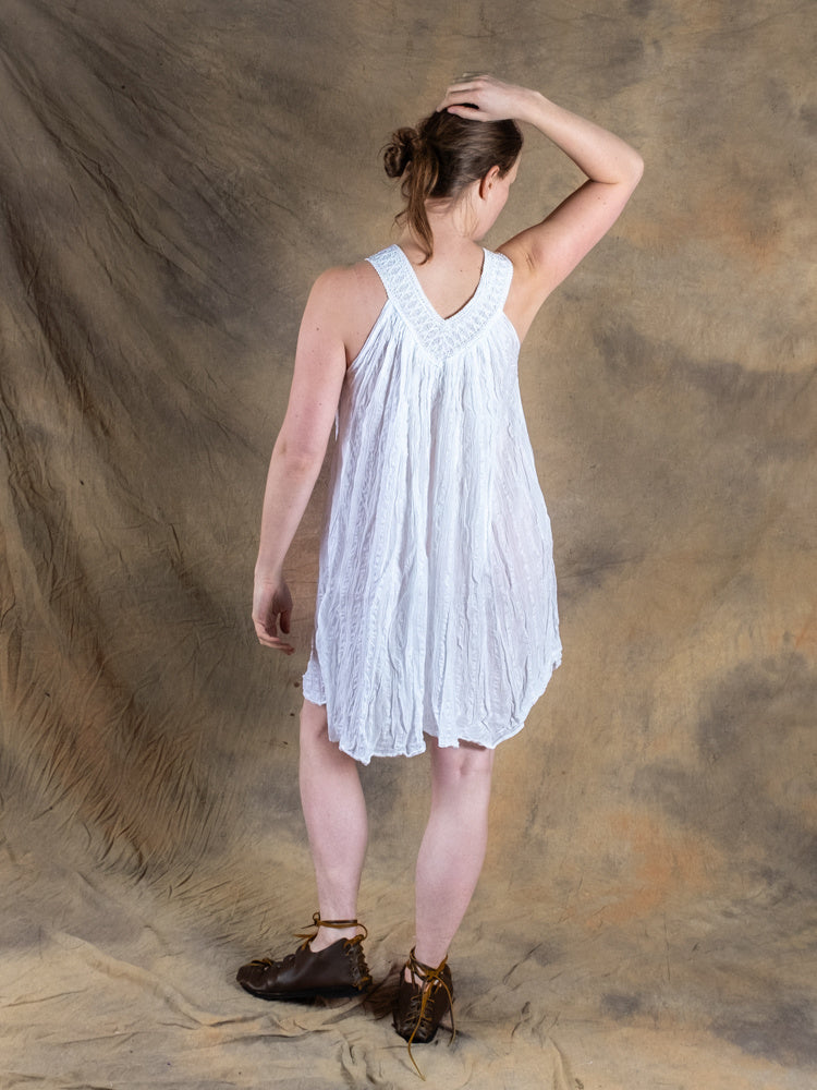 Goddess Dress Hera, short, white