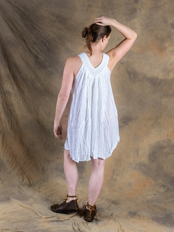 Goddess Dress Hera, short, white