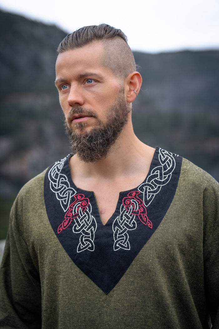 Viking Tunic Haakon, olive green