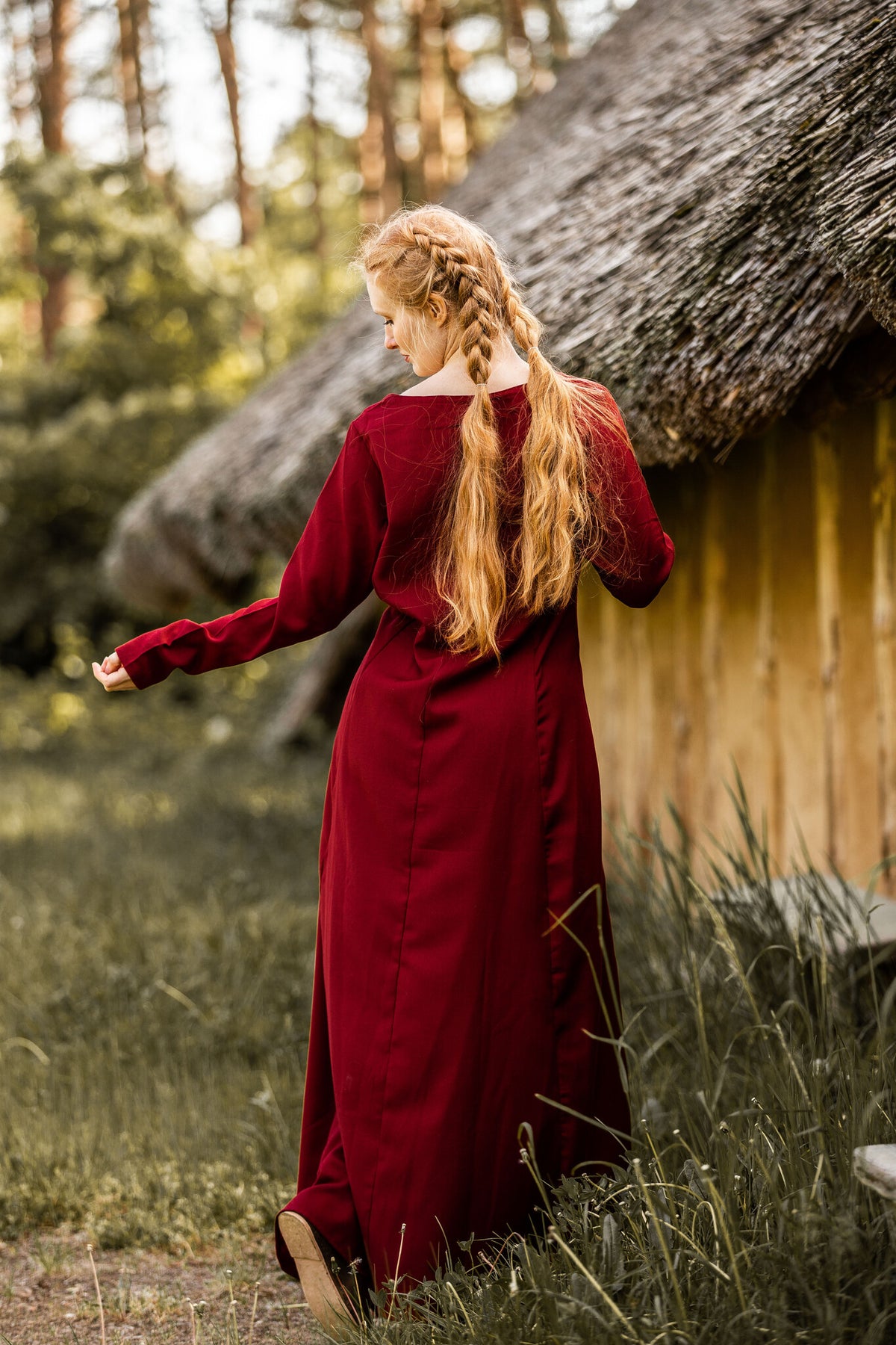 Dress Mary, red